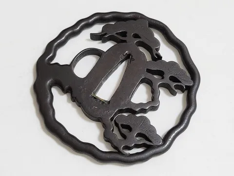 Detail von Tsuba · Kamiyoshi Fukanobu