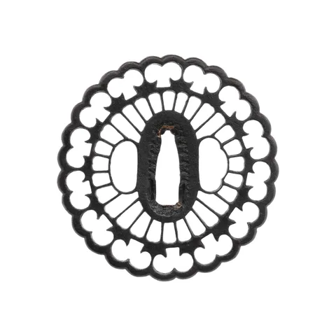 Beschläge von Tsuba · Kyō-sukashi