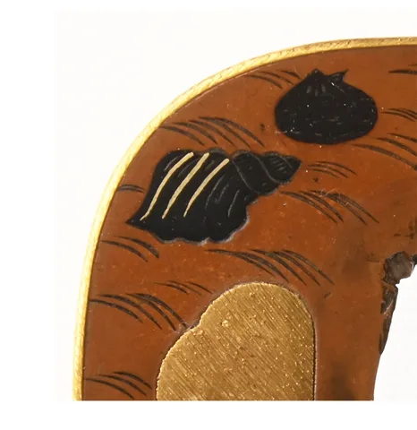 Detalle de Tsuba · Kaga