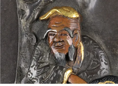 Detalle de Tsuba · Ichijōsai Hirotoshi