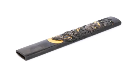 Détail de Kozuka · Yoryūken Chikayuki