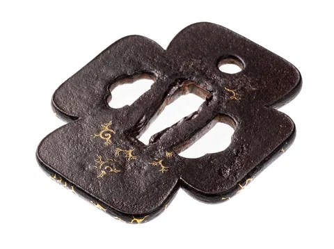 Detail von Tsuba · Higo
