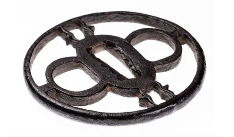 Detail von Tsuba · Kanayama