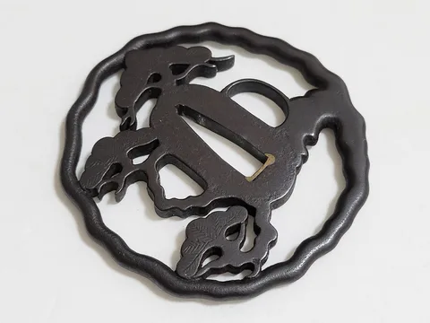 Detail von Tsuba · Kamiyoshi Fukanobu