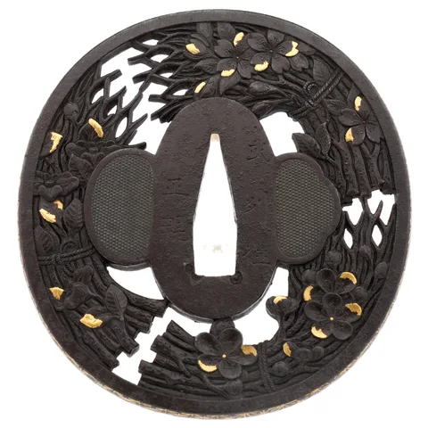 Detail von Tsuba · Masachika (Bushū Itō)