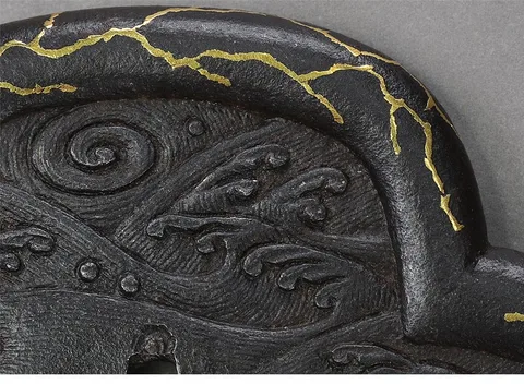 Detail von Tsuba · Suwa Katsumasa (Higo)