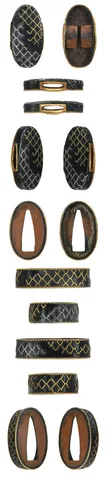 Guarnizioni di Fuchi-kashira · Kaga kinkō