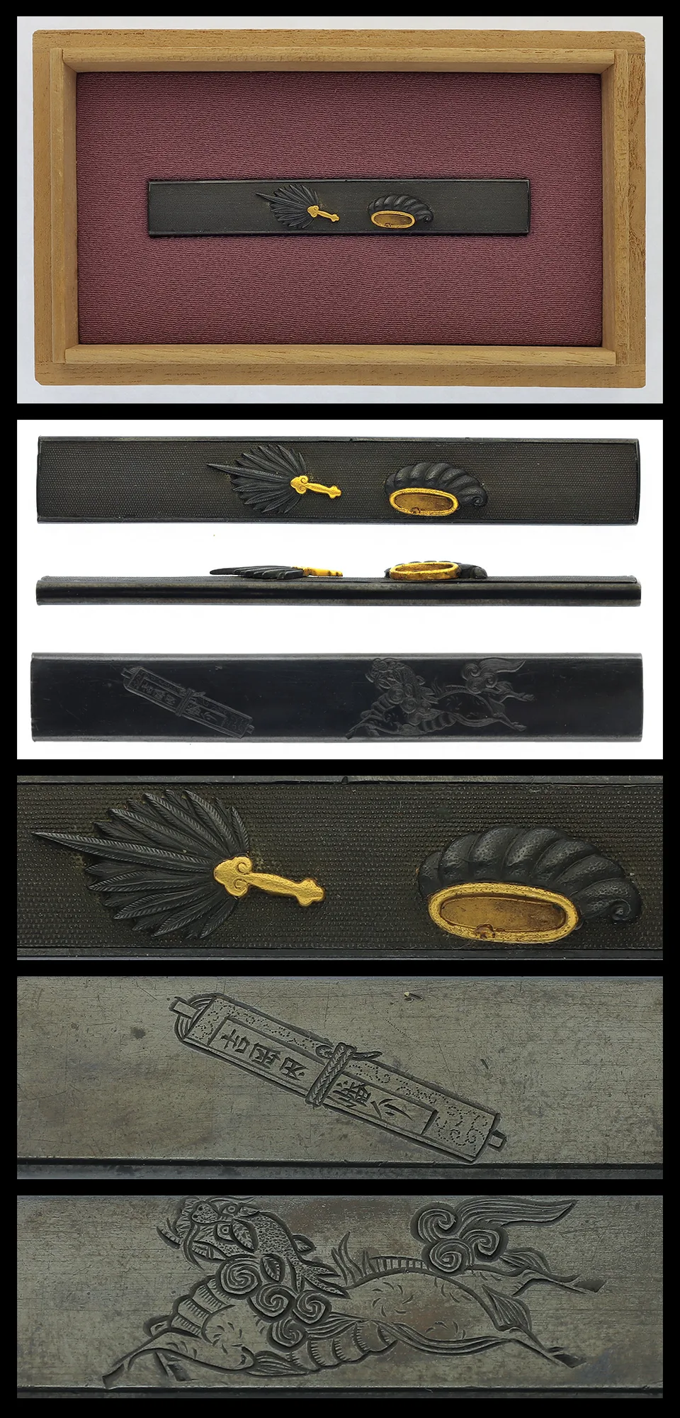 Guarnizioni di Kozuka · Yoshioka Inaba-no-suke