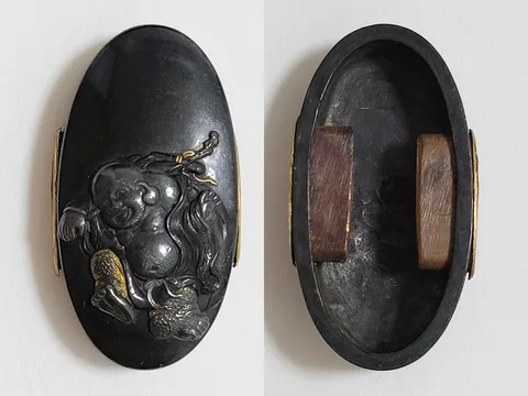 Beschläge von Fuchi-kashira · Mitsuhiro (Tamagawa-Schule)
