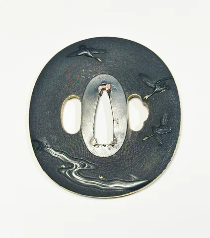 Guarniciones de Tsuba · Kawa Hidekuni (Tenkōdō)