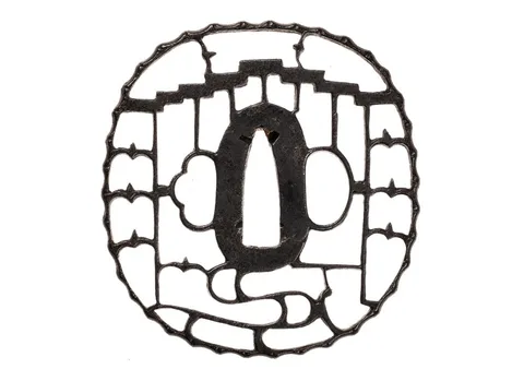 Guarniciones de Tsuba · Kyō-sukashi