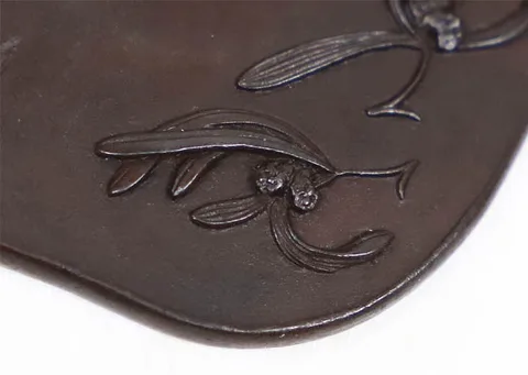 Detalle de Tsuba daishō · Kikukawa Hisahide