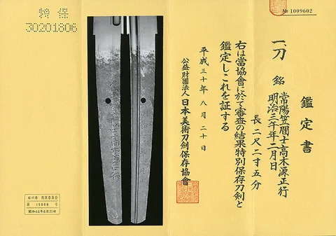 Guarnizioni di Takagi Minamoto Masayuki