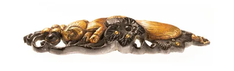 Detalle de Menuki · Ko-kinkō