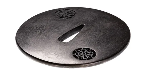 Detalle de Tsuba · Akasaka Tadatoki