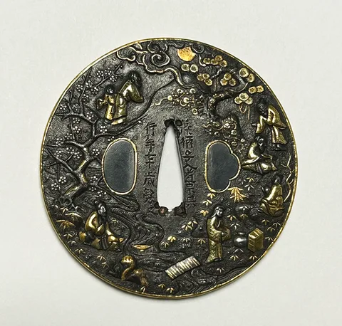Guarniciones de Tsuba · Mogarashi Nyūdō Sōten