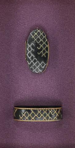 Guarnizioni di Fuchi-kashira · Kaga kinkō