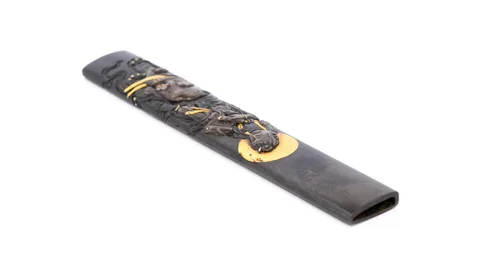 Détail de Kozuka · Yoryūken Chikayuki
