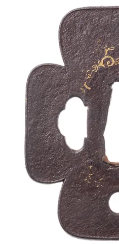 Detail von Tsuba · Higo