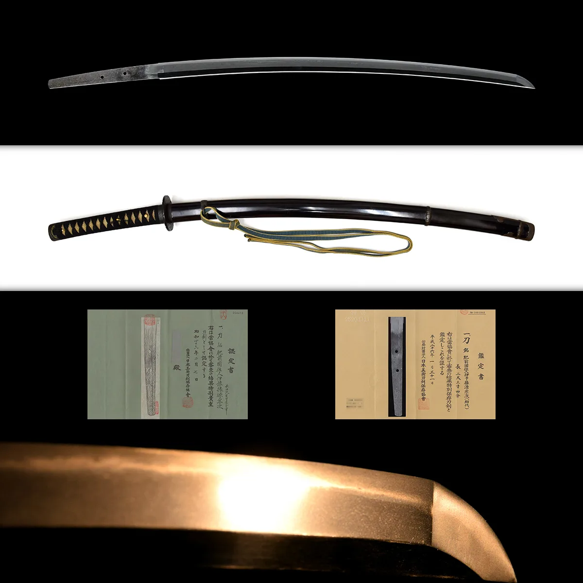 Guarniciones de Hizen Iyo no Jō Minamoto Munetsugu