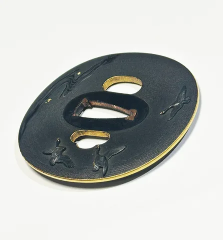 Guarniciones de Tsuba · Kawa Hidekuni (Tenkōdō)
