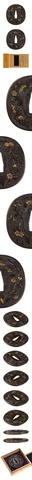 Detalle de Tsuba · Mino