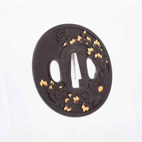 Guarniciones de Tsuba daishō · Suruga Takaoki