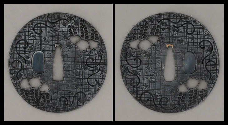 Guarniciones de Tsuba · Shōami Matajirō
