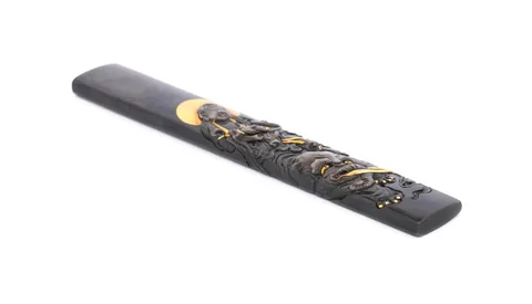 Détail de Kozuka · Yoryūken Chikayuki
