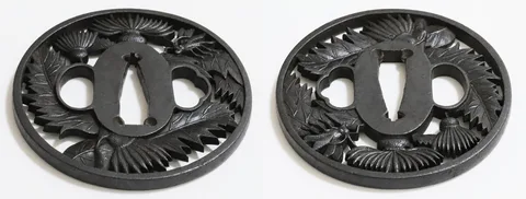 Dettaglio di Tsuba · Chōshū