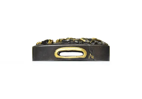 Detalle de Fuchi-kashira · Saitō Masaoki