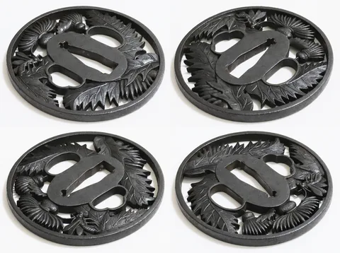 Dettaglio di Tsuba · Chōshū