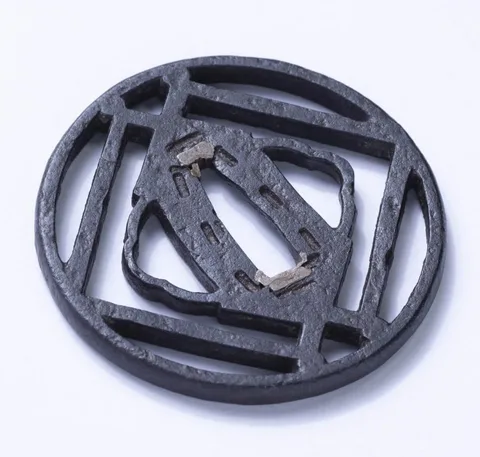 Detail von Tsuba · Kanayama