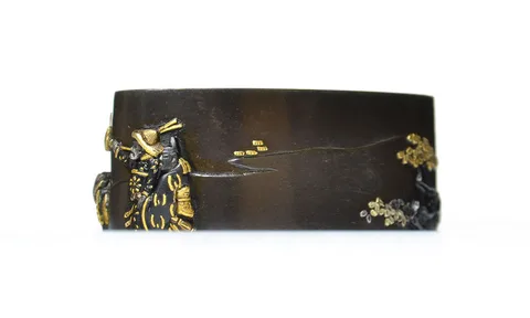 Detalle de Fuchi-kashira · Saitō Masaoki