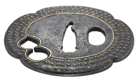 Dettaglio di Tsuba · Ōnin