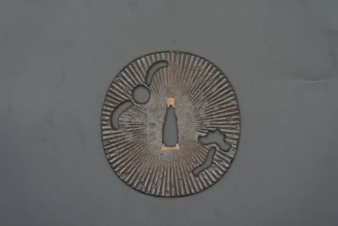 Detalle de Ōmi Daijō Fujiwara Tadahiro