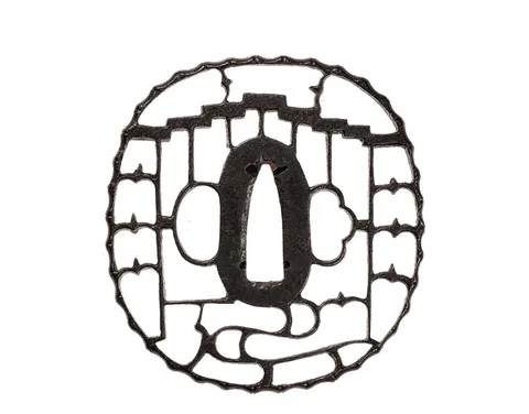 Guarniciones de Tsuba · Kyō-sukashi