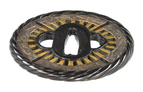 Detalle de Tsuba · Ko-Kinkō