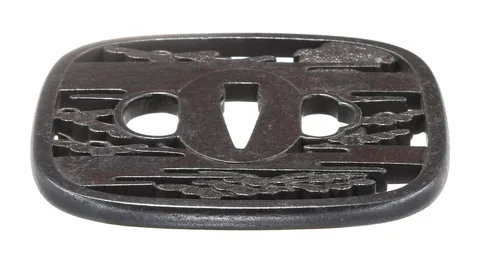 Detail von Tsuba · Chōshū Hisatsugu