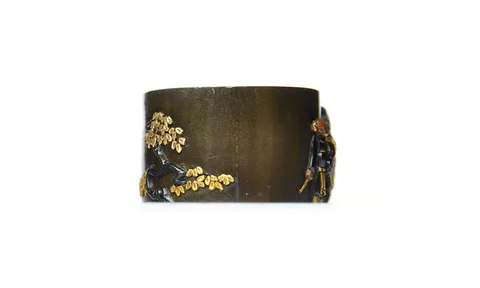 Detail von Fuchi-kashira · Saitō Masaoki