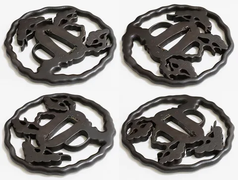 Detail von Tsuba · Kamiyoshi Fukanobu
