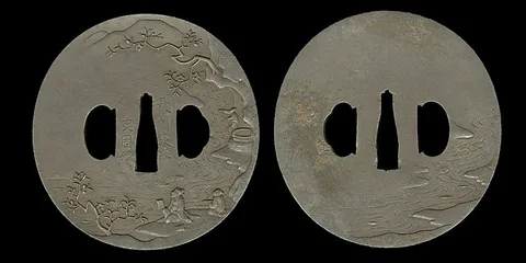 Guarniciones de Tsuba · Tomochika (Chōshū)