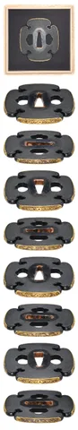 Detalle de Tsuba · Mino