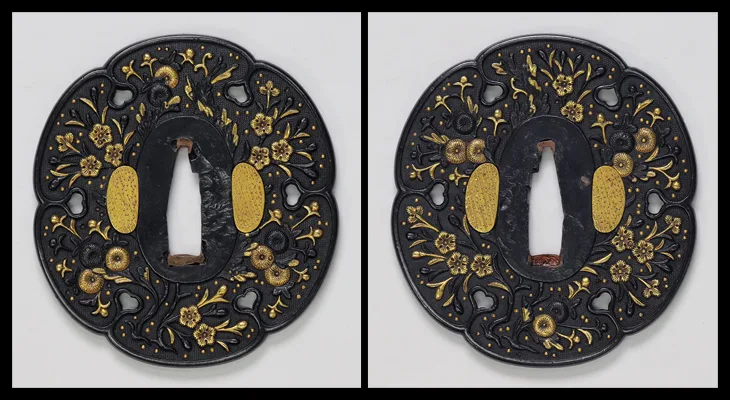 Beschläge von Tsuba · Ko-Mino