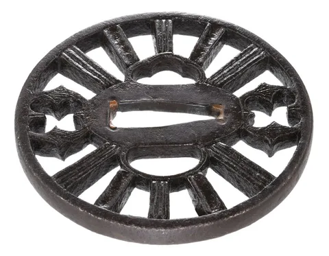 Detalle de Tsuba · Akita Shōami