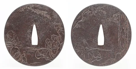 Beschläge von Tsuba · Yasuchika (4. Generation)