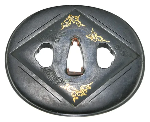 Dettaglio di Tsuba · scuola Umetada