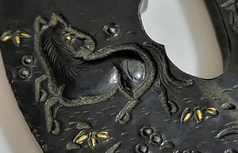 Detalle de Tsuba · Nomura Muneaki