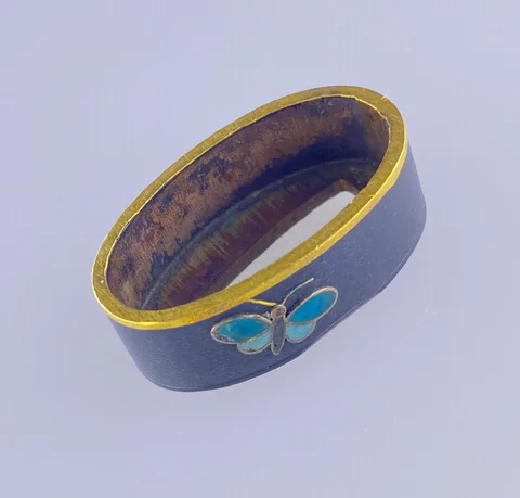 Detalle de Fuchi-kashira · Hirata