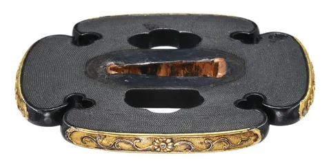 Detalle de Tsuba · Mino